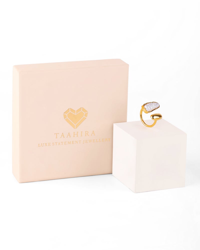 TAAHIRA Sydney Baroque Pearl Ring - Image 3